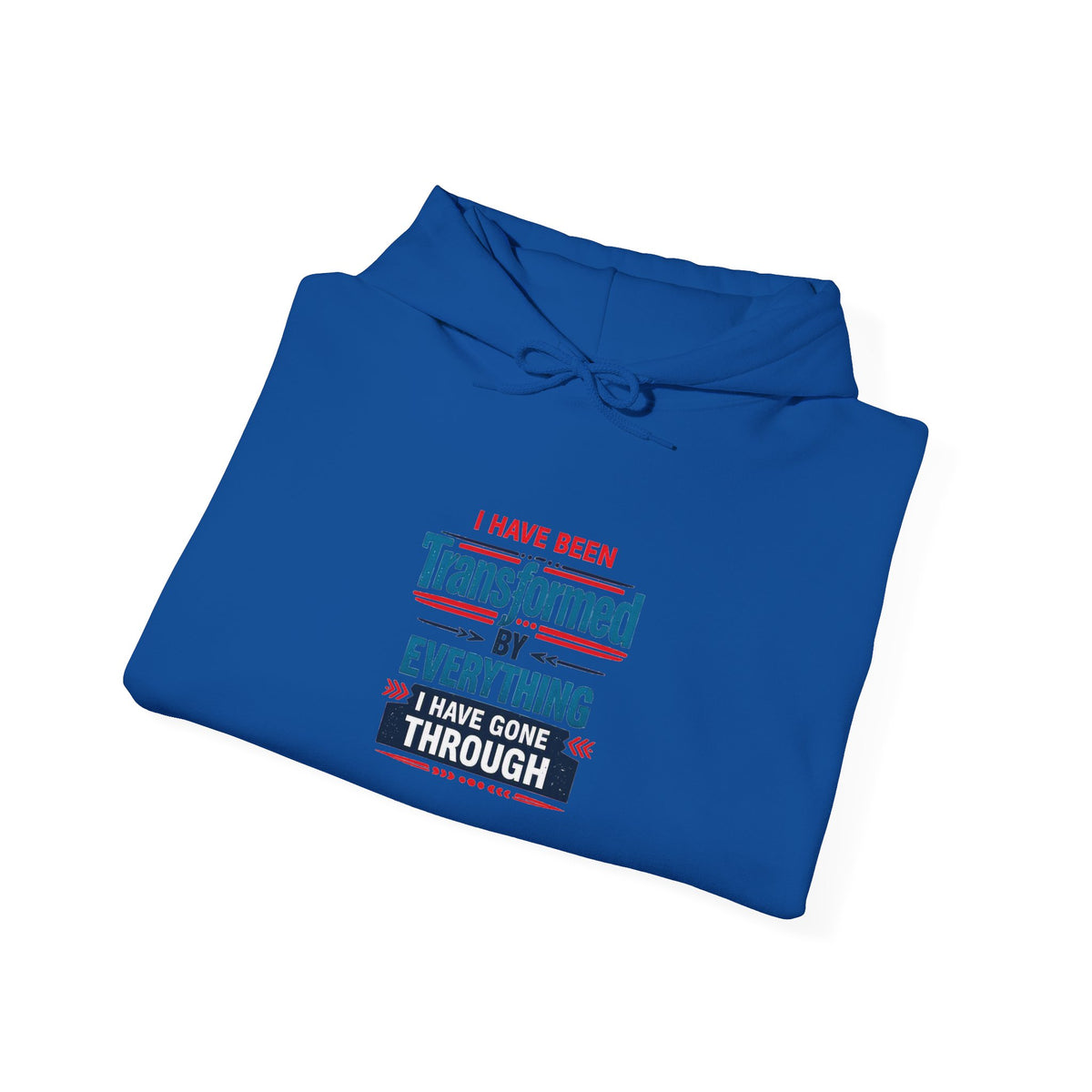 Transformed By God Hoodie — Christian Faith Inspirational Pullover
