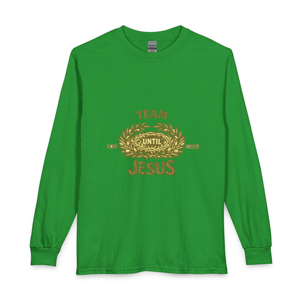 Team Jesus Long Sleeve Shirt — Now Until Forever Christian Tee