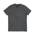 May your tears turn to smiles - Inspirational Quote V-Neck Tee