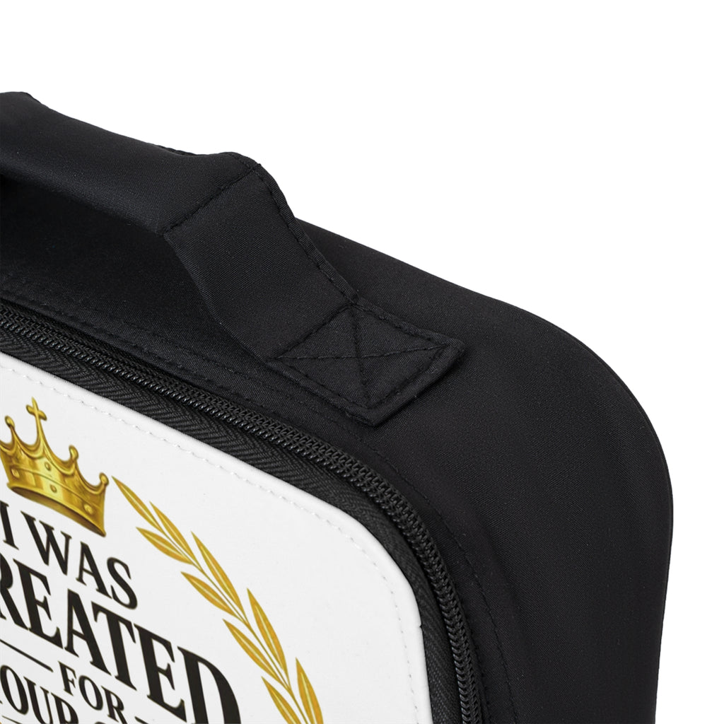 Lunch Bag — "I Was Created for Your Glory" Inspirational Kids Lunchbox