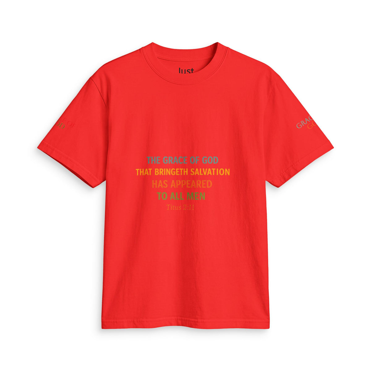 Christian Verse T-Shirt — Titus 2:11 Inspiring Faith Tee