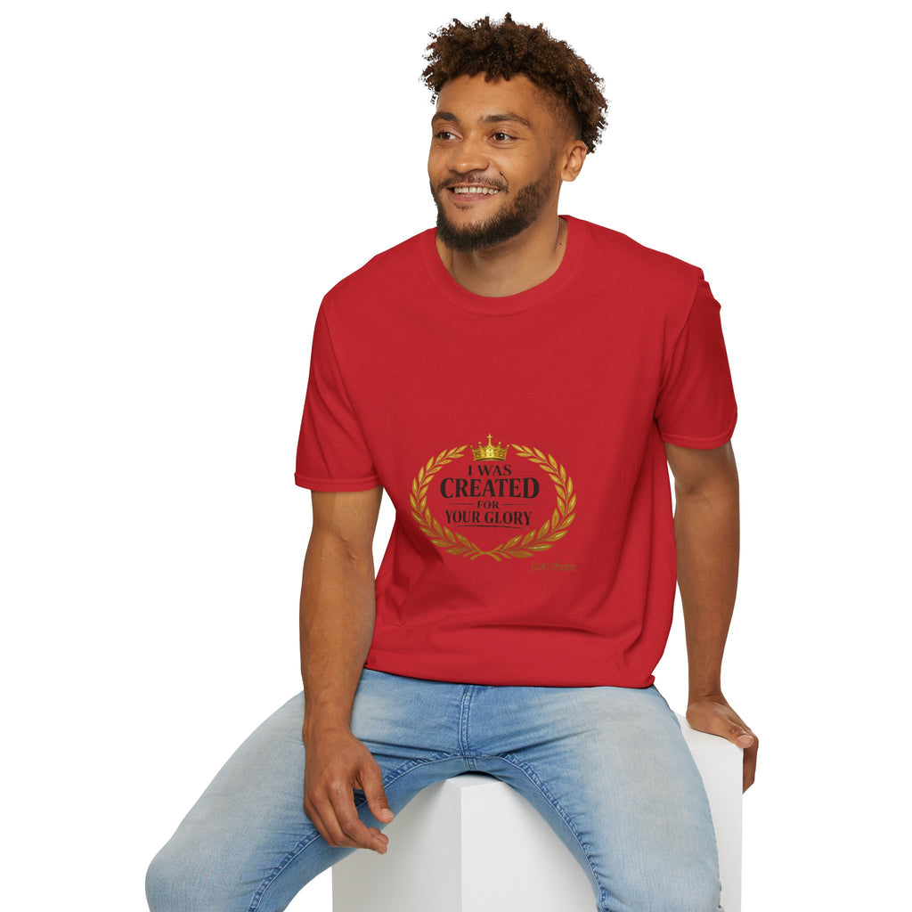 I Was Created For Your Glory T-Shirt — Inspirational Christian Faith Tee