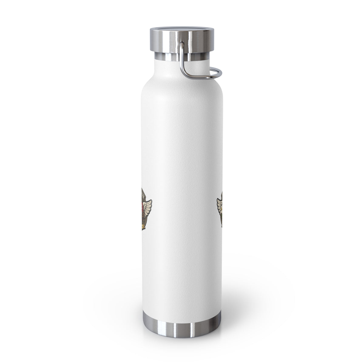 Vintage Crest 22oz Copper Vacuum Insulated Bottle – Keep Your Heart Pure