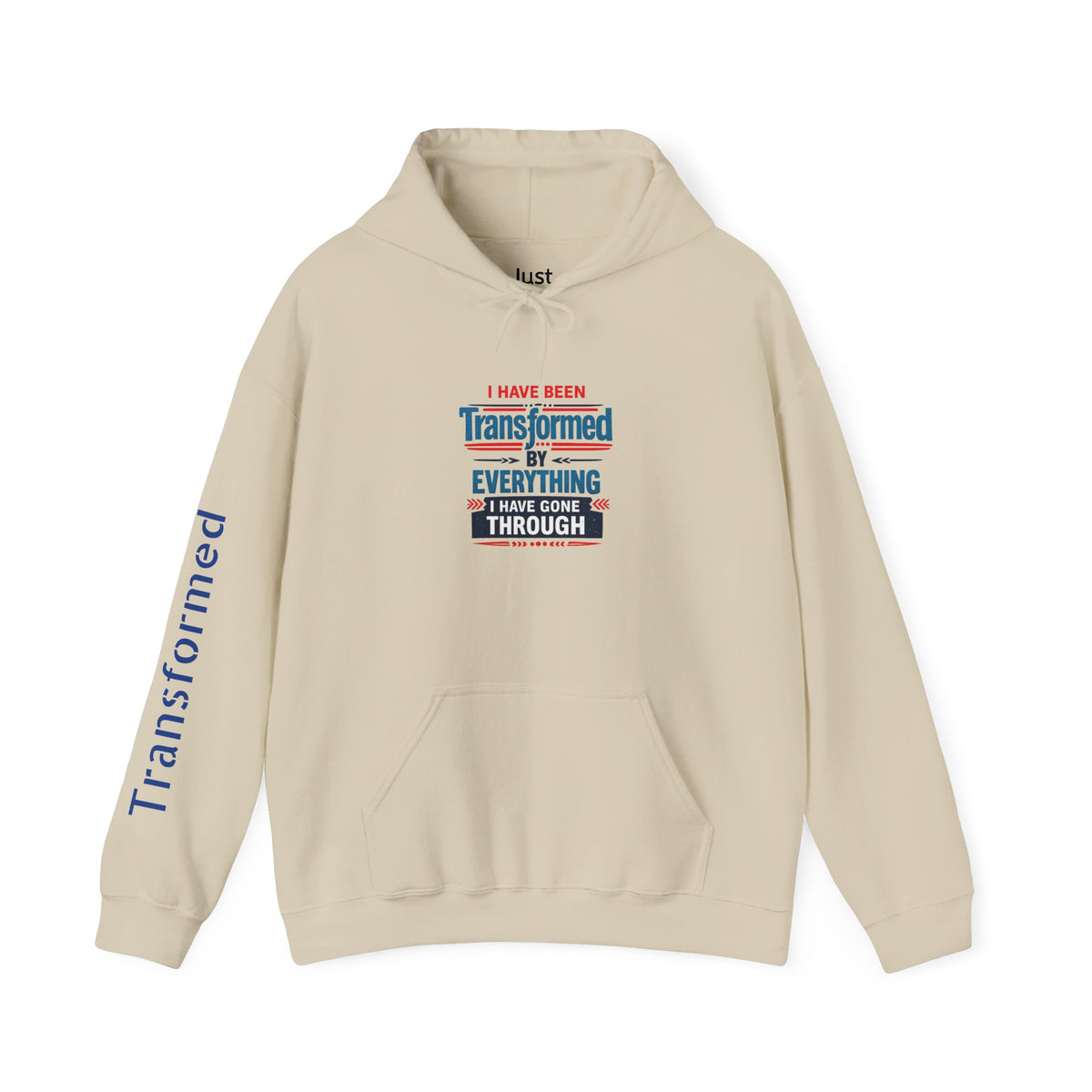 Transformed By God Hoodie — Christian Faith Inspirational Pullover