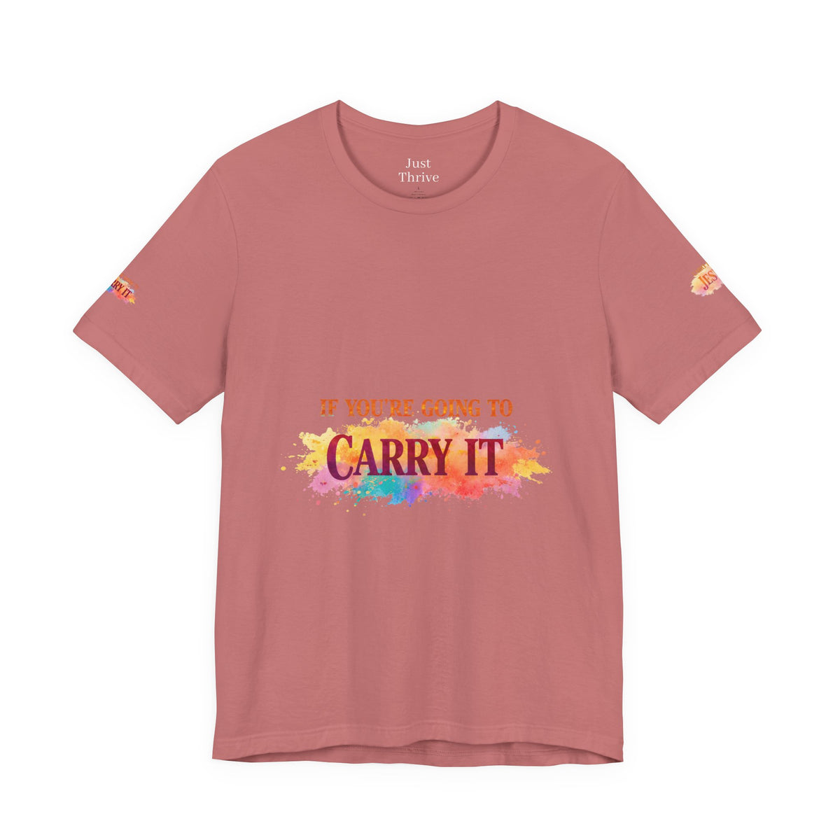 Carry It to Jesus Tee — Christian Faith Inspirational T‑Shirt
