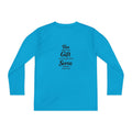 Youth Long Sleeve Tee — "Sent to Serve" Inspirational Christian Shirt