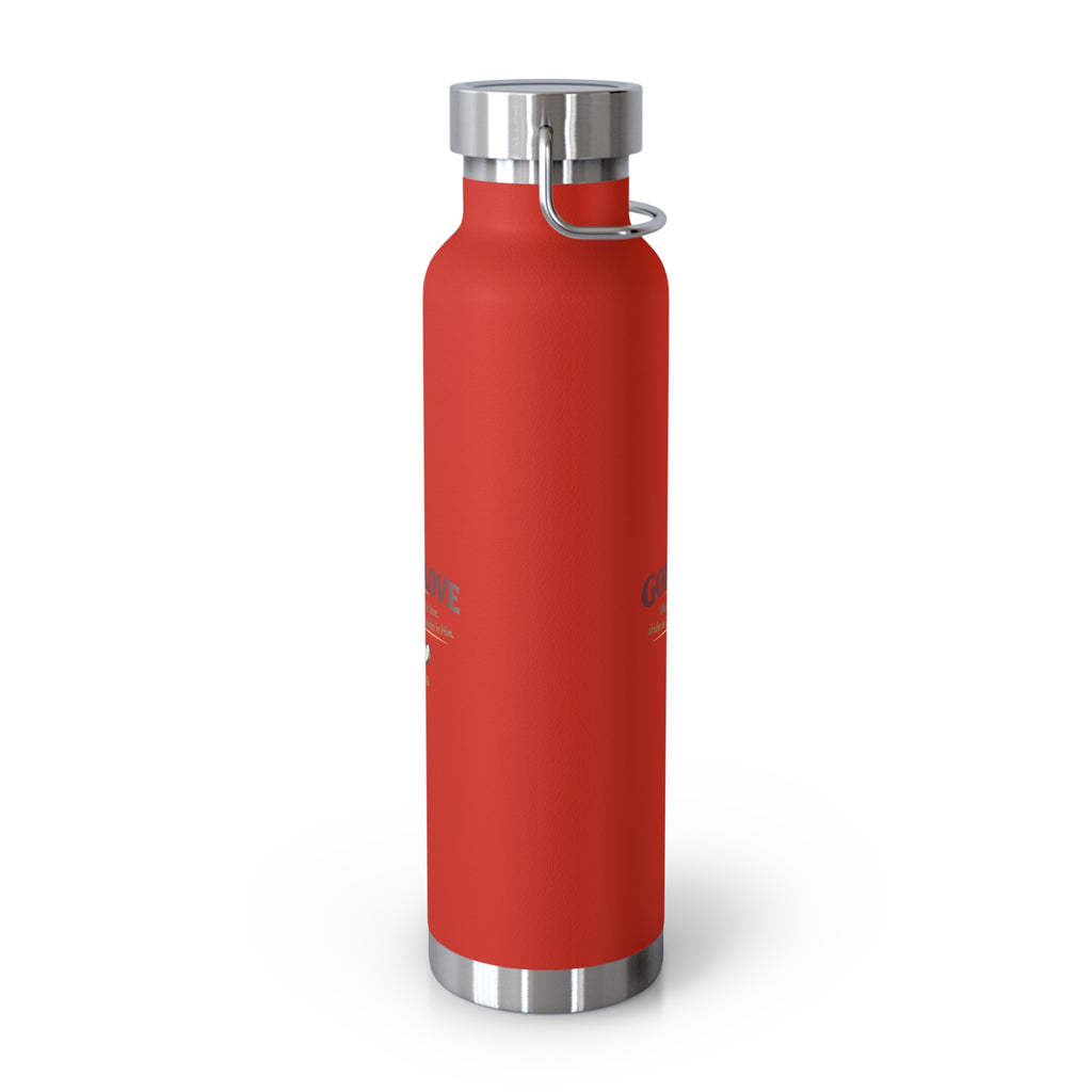 God Is Love 22oz Vacuum Insulated Bottle — Christian Faith Water Bottle