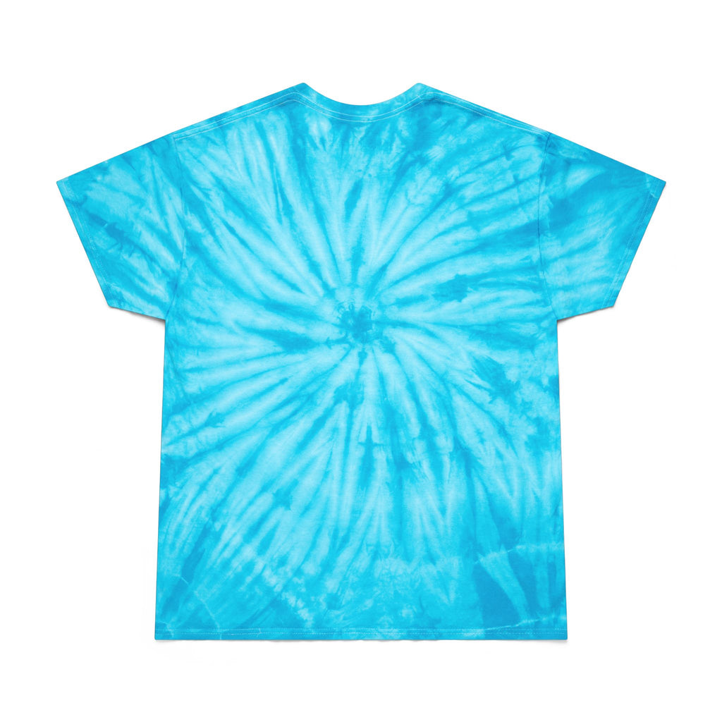 Tie-Dye T-Shirt — Yellow Cyclone Peacemaker Design (Children of God)