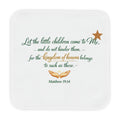 Hooded Baby Towel — Matthew 19:14 Scripture Design