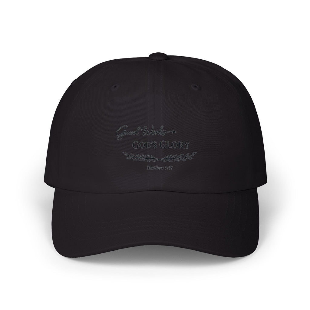 God’s Glory Cap — "Good Works" Embroidered Christian Baseball Hat