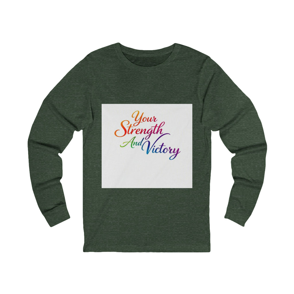 Unisex Jersey Long Sleeve Tee