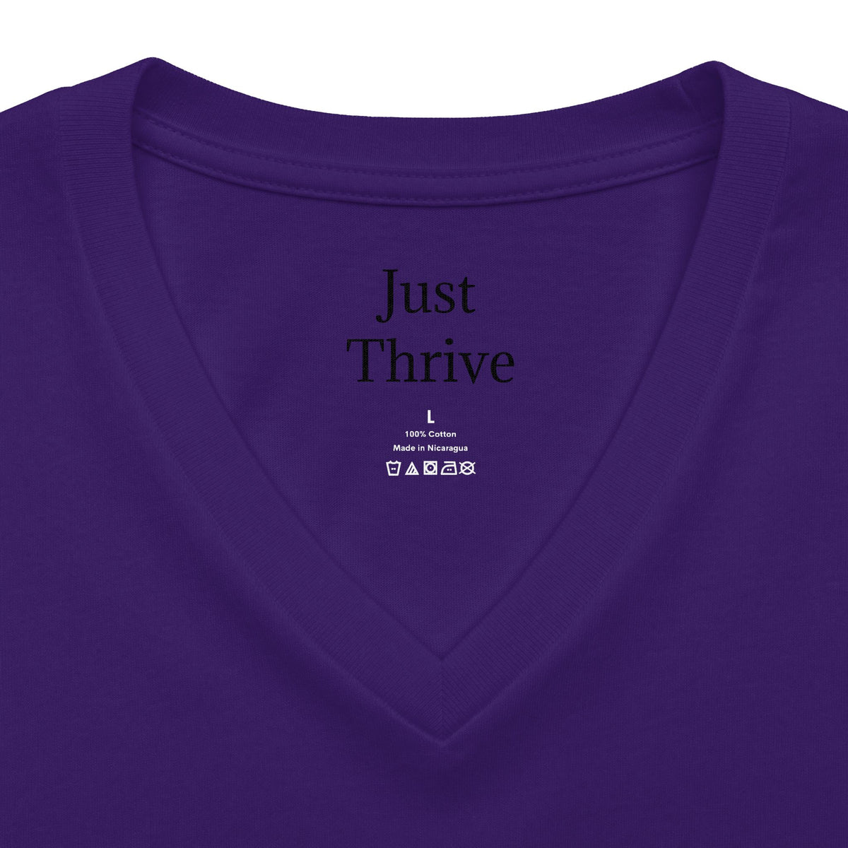 May your tears turn to smiles - Inspirational Quote V-Neck Tee