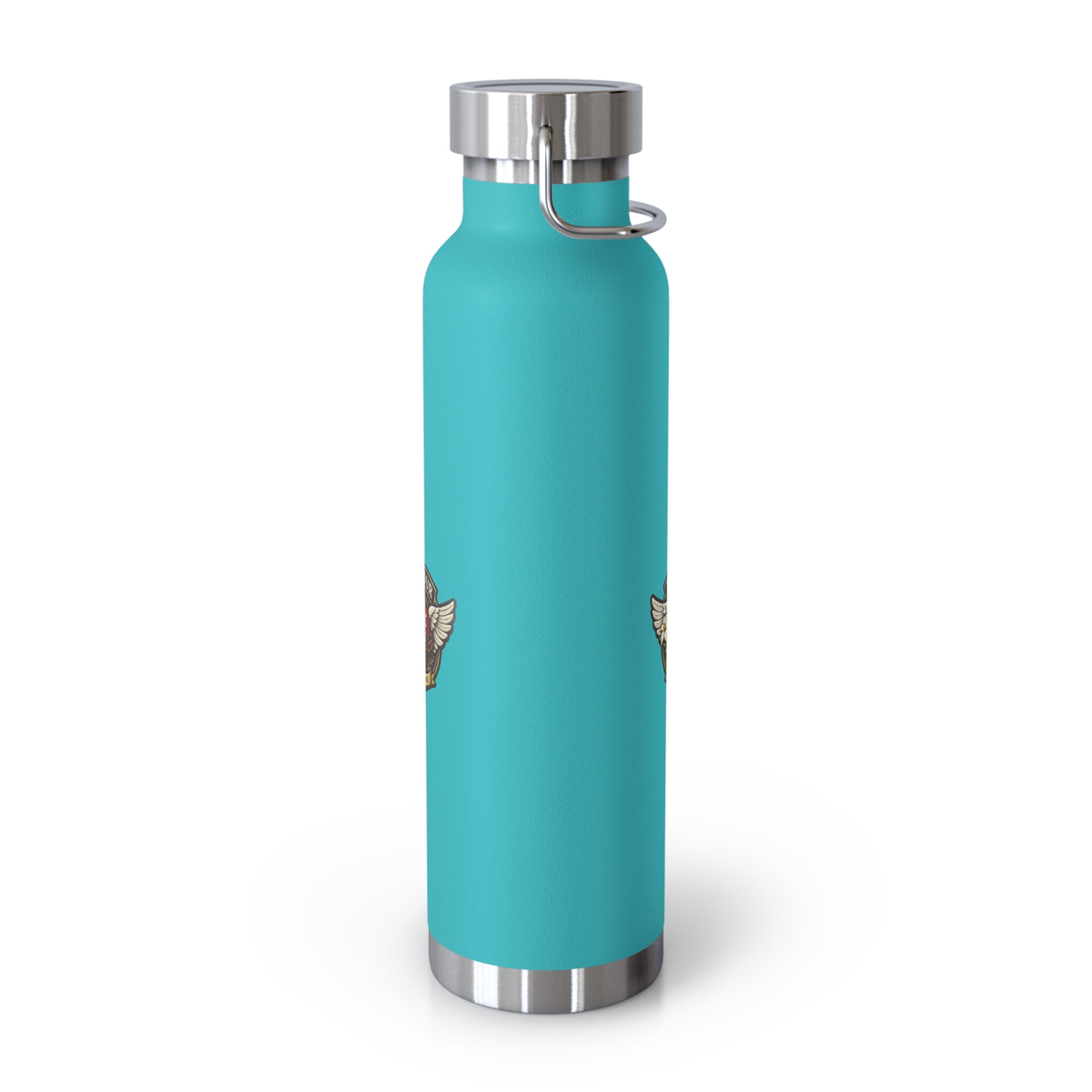 Vintage Crest 22oz Copper Vacuum Insulated Bottle – Keep Your Heart Pure