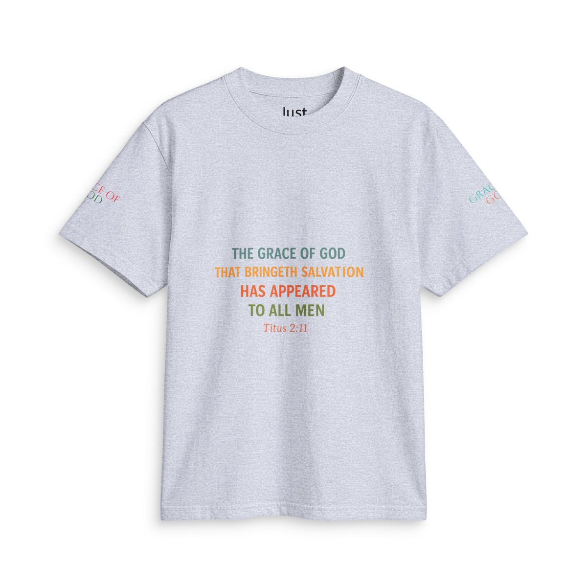 Christian Verse T-Shirt — Titus 2:11 Inspiring Faith Tee