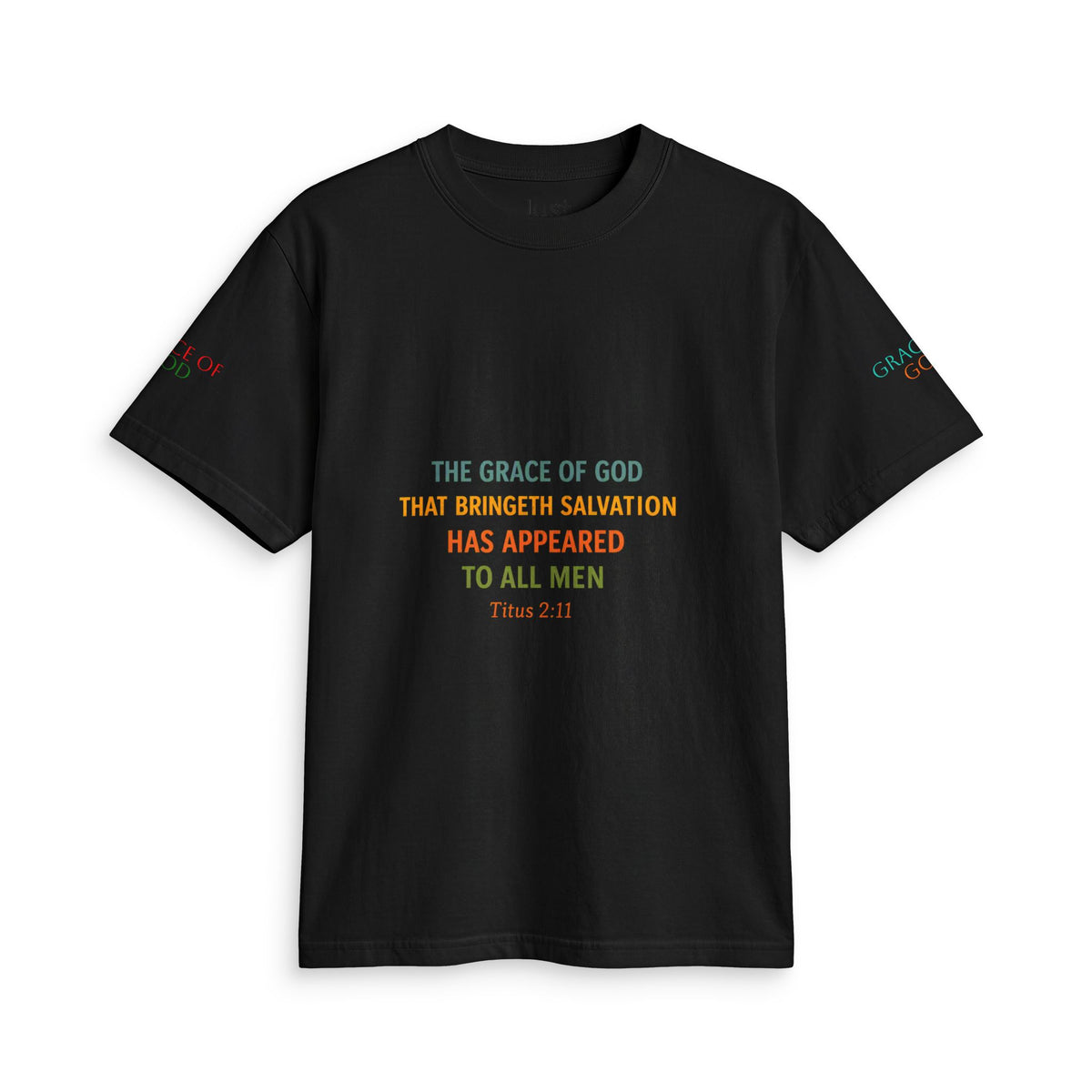 Christian Verse T-Shirt — Titus 2:11 Inspiring Faith Tee