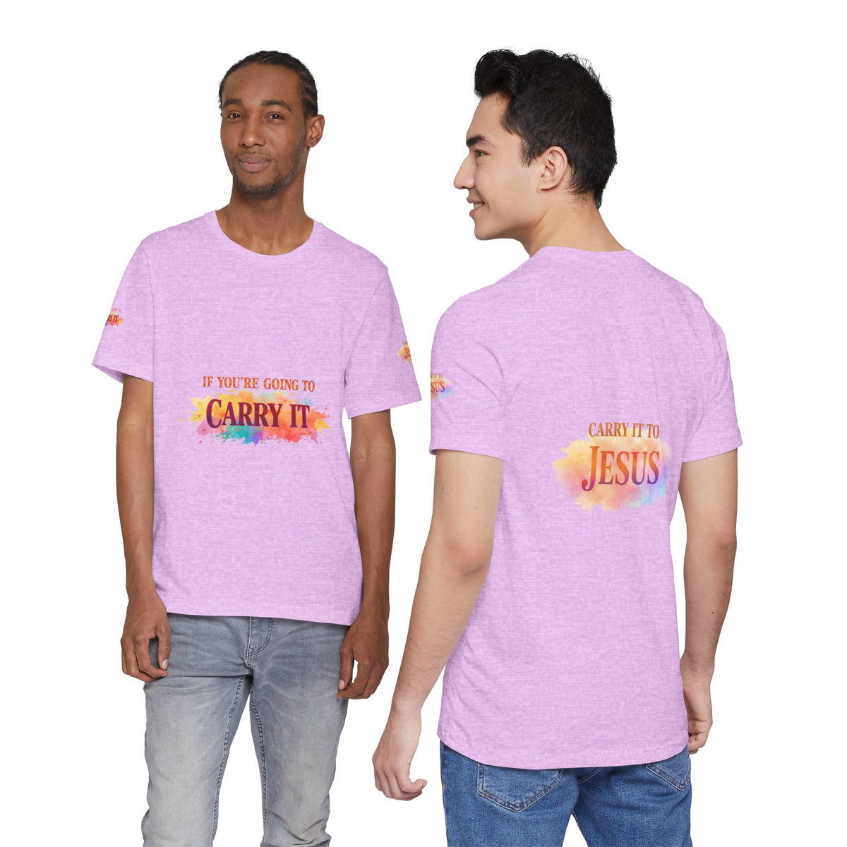 Carry It to Jesus Tee — Christian Faith Inspirational T‑Shirt