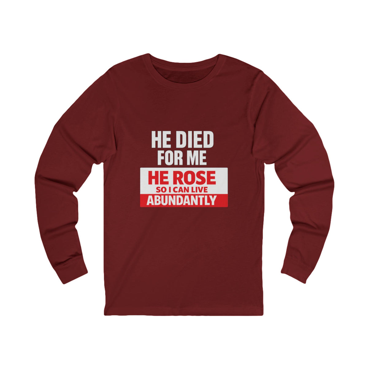 Unisex Jersey Long Sleeve Tee