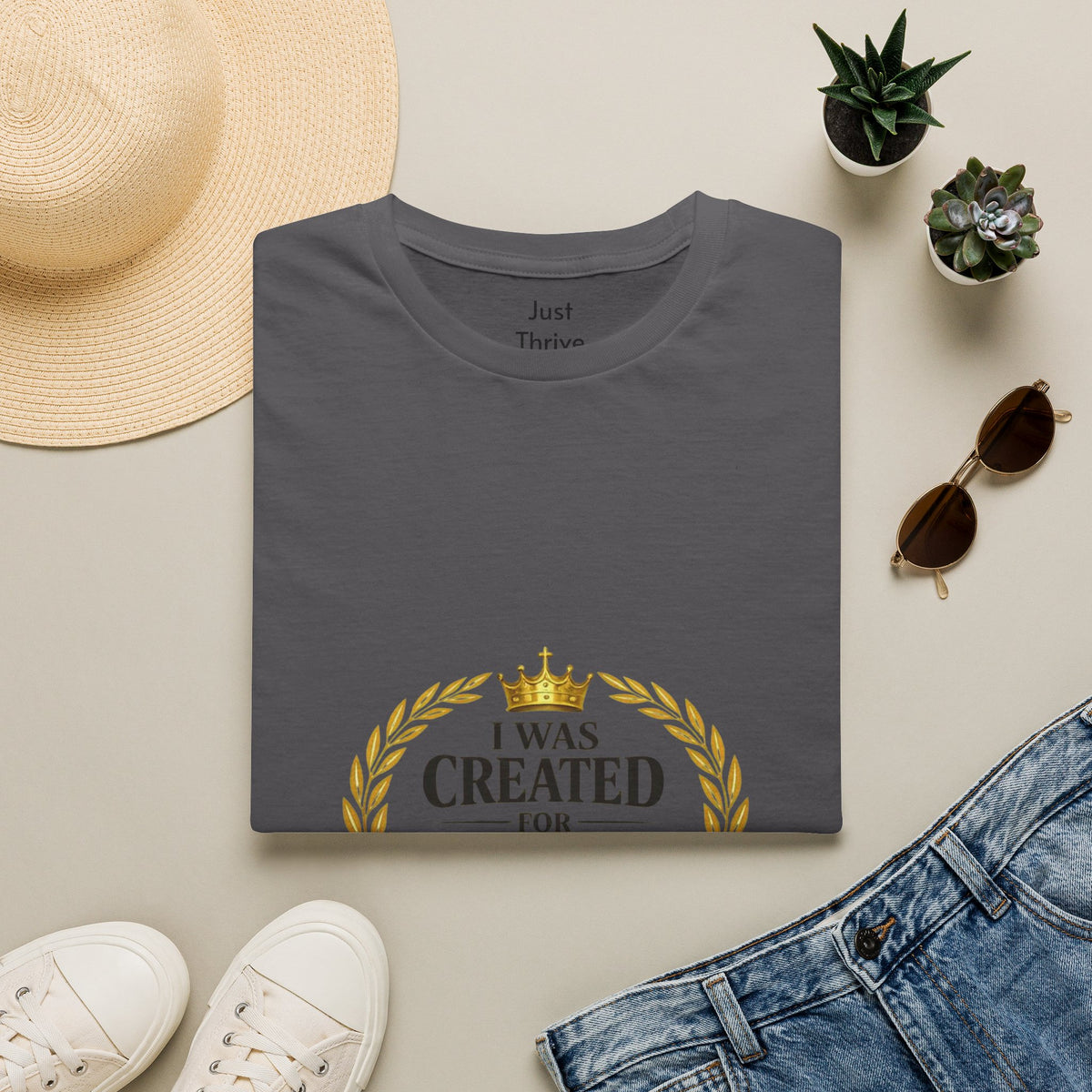 I Was Created For Your Glory T-Shirt — Inspirational Christian Faith Tee