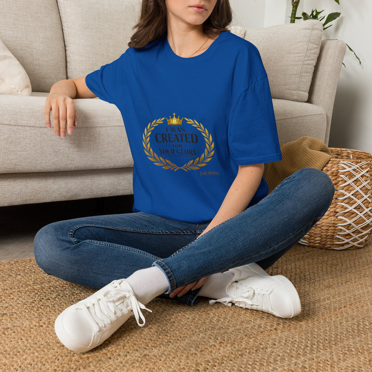 I Was Created For Your Glory T-Shirt — Inspirational Christian Faith Tee