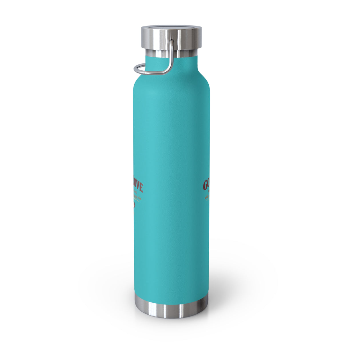 God Is Love 22oz Vacuum Insulated Bottle — Christian Faith Water Bottle