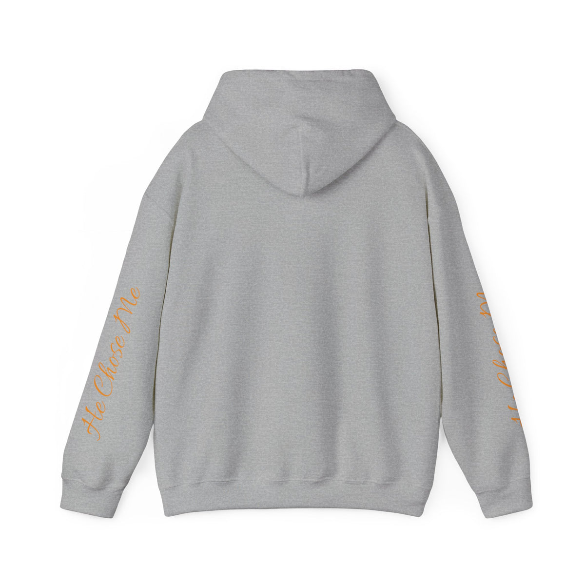 Christian Hoodie — "God chose right when He chose me" Script Design