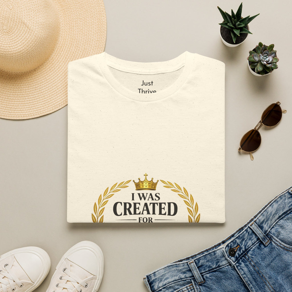 I Was Created For Your Glory T-Shirt — Inspirational Christian Faith Tee