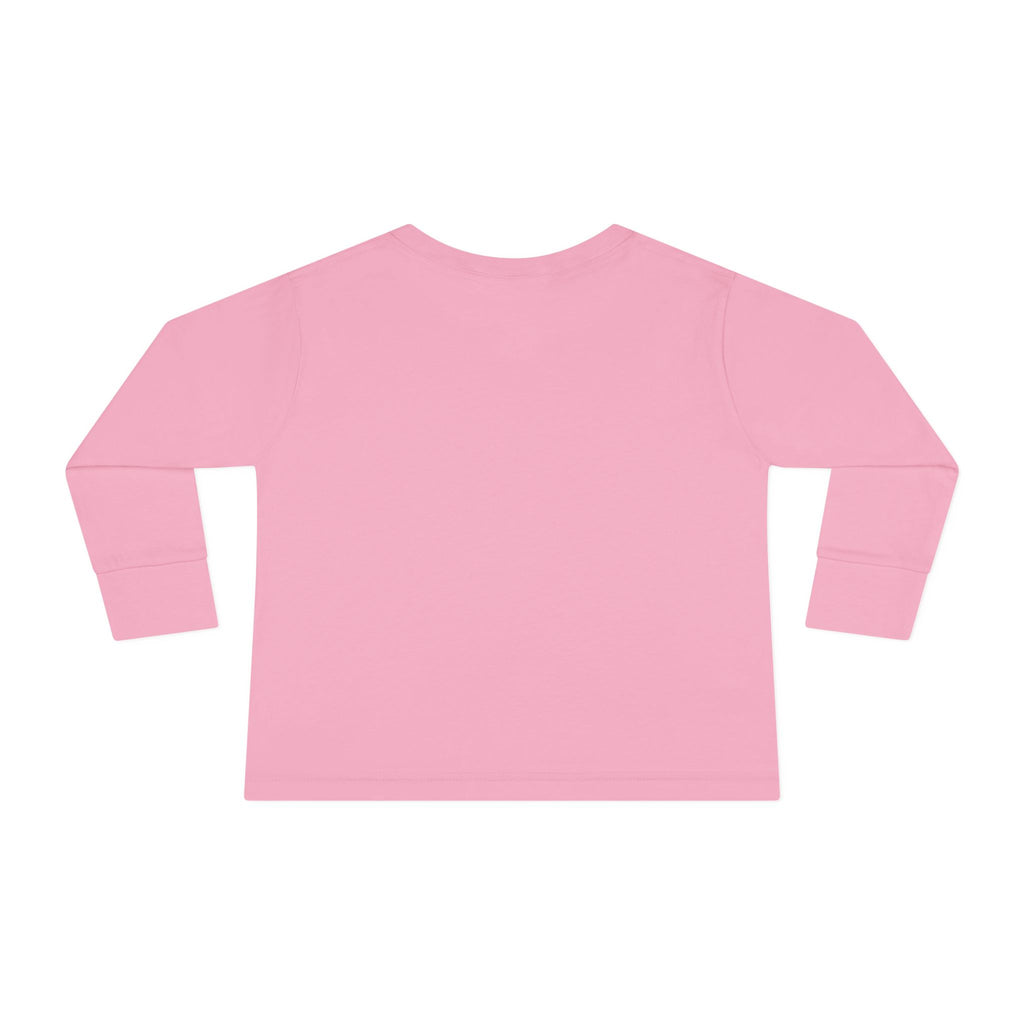 Toddler Long Sleeve Tee – "Seek God First" Christian Bible Verse Shirt (Matthew 6:33)