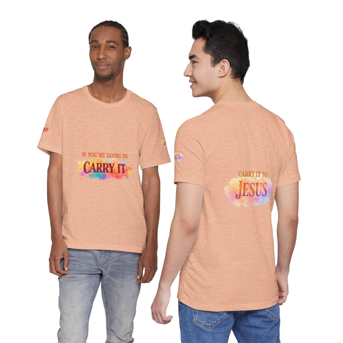 Carry It to Jesus Tee — Christian Faith Inspirational T‑Shirt