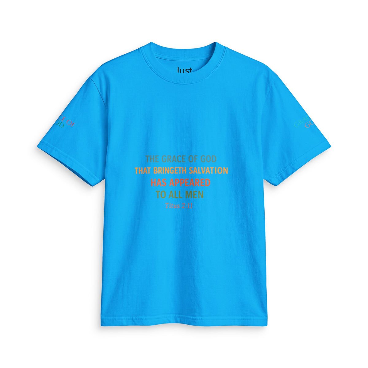 Christian Verse T-Shirt — Titus 2:11 Inspiring Faith Tee