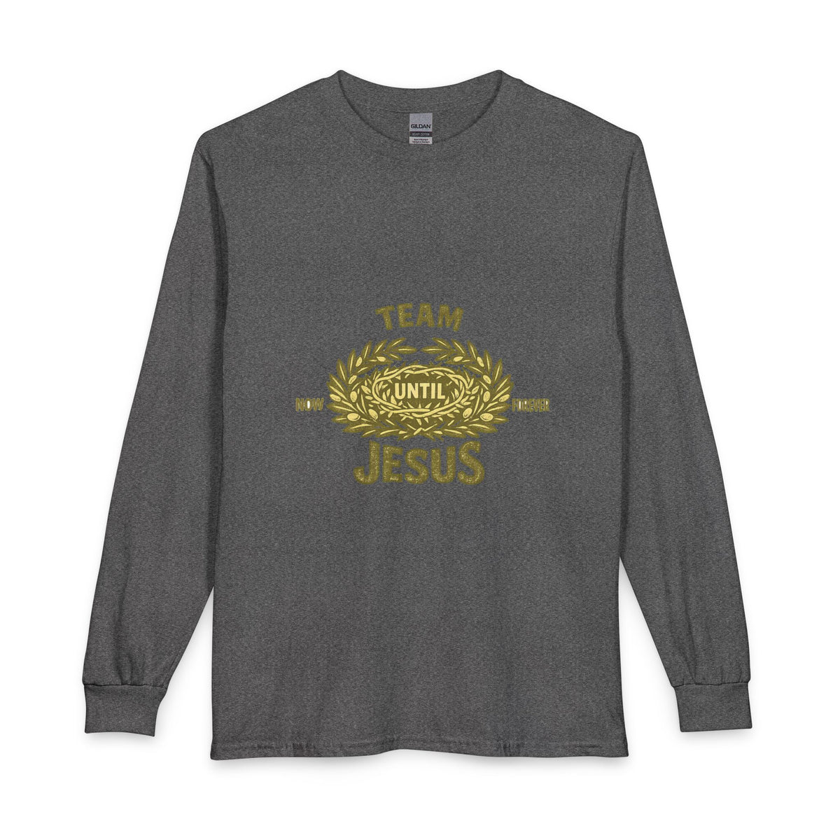 Team Jesus Long Sleeve Shirt — Now Until Forever Christian Tee