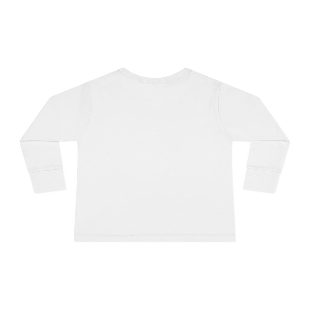 Toddler Long Sleeve Tee – "Seek God First" Christian Bible Verse Shirt (Matthew 6:33)