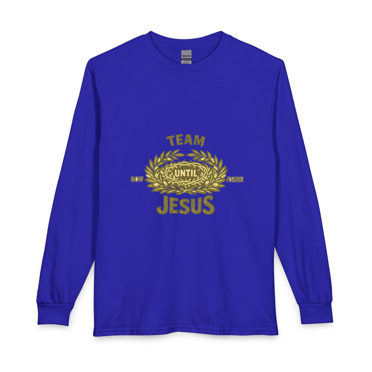Team Jesus Long Sleeve Shirt — Now Until Forever Christian Tee