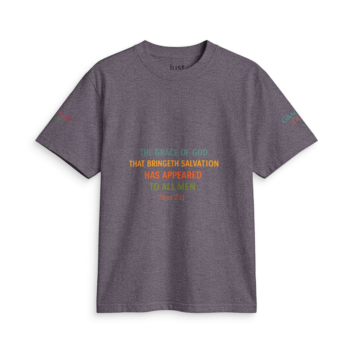 Christian Verse T-Shirt — Titus 2:11 Inspiring Faith Tee