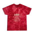 Tie-Dye Crystal Tee — "LOVE" Inspirational Graphic T-Shirt