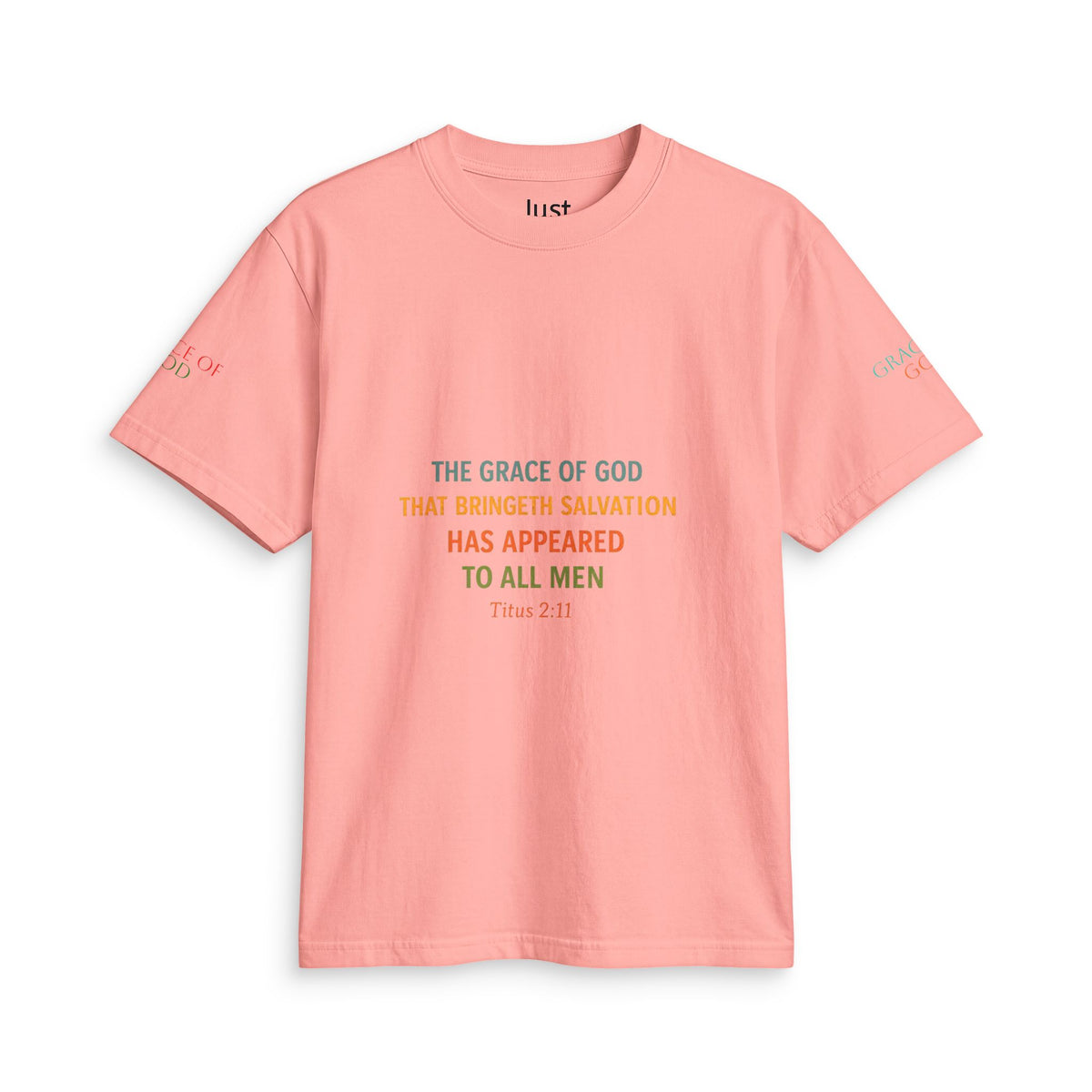 Christian Verse T-Shirt — Titus 2:11 Inspiring Faith Tee