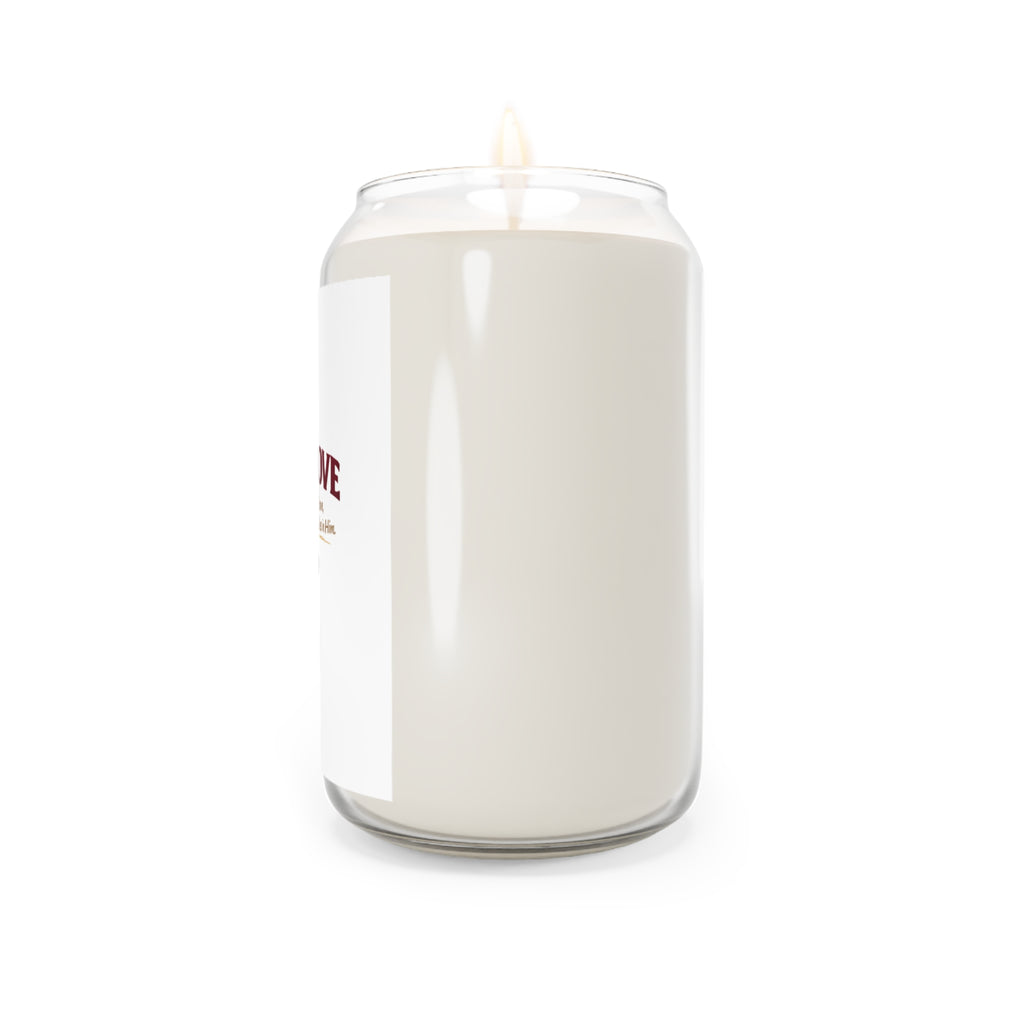 God Is Love Soy Candle — 13.75 oz Scented Inspirational Candle (1 John 4:16)
