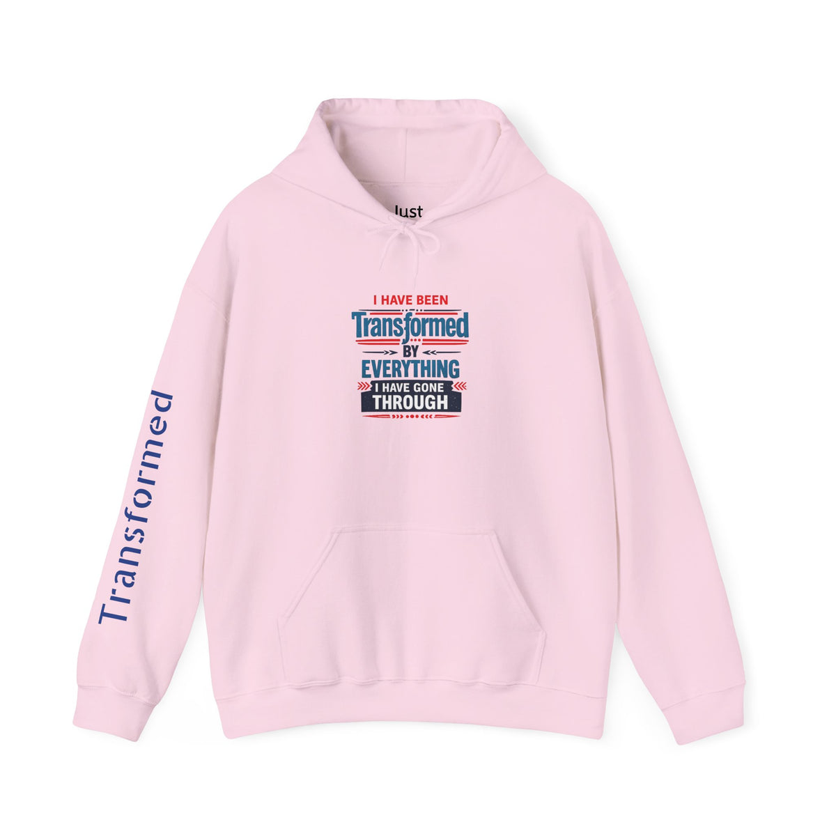 Transformed By God Hoodie — Christian Faith Inspirational Pullover