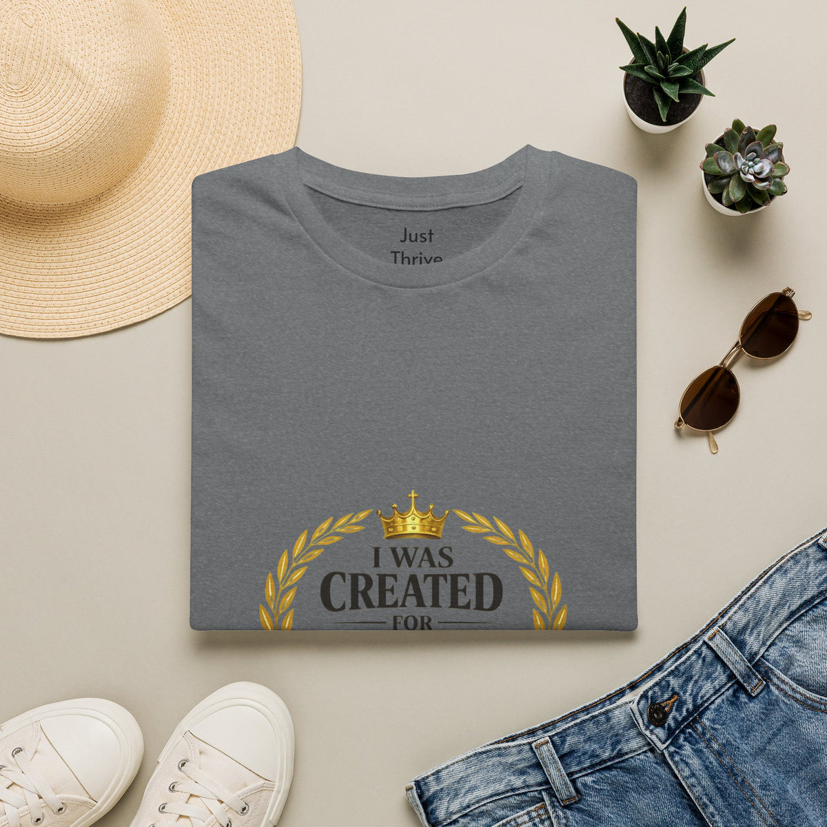I Was Created For Your Glory T-Shirt — Inspirational Christian Faith Tee