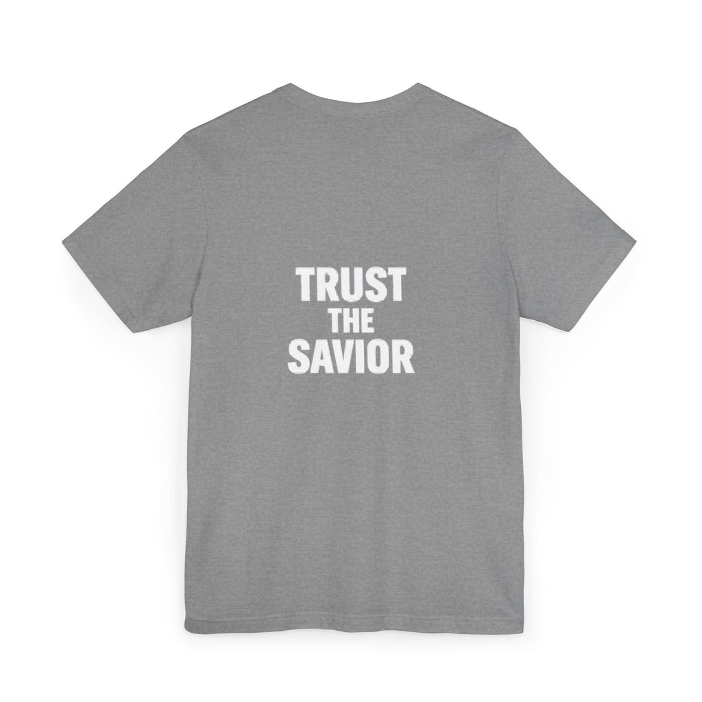 Christian T-Shirt — "Don't Settle for Safe" Trust the Savior Faith Tee