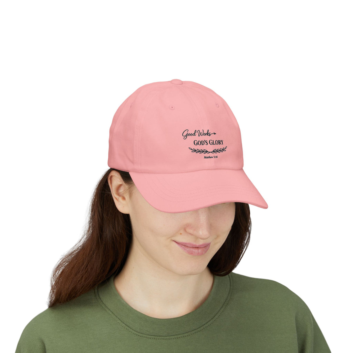 God’s Glory Cap — "Good Works" Embroidered Christian Baseball Hat