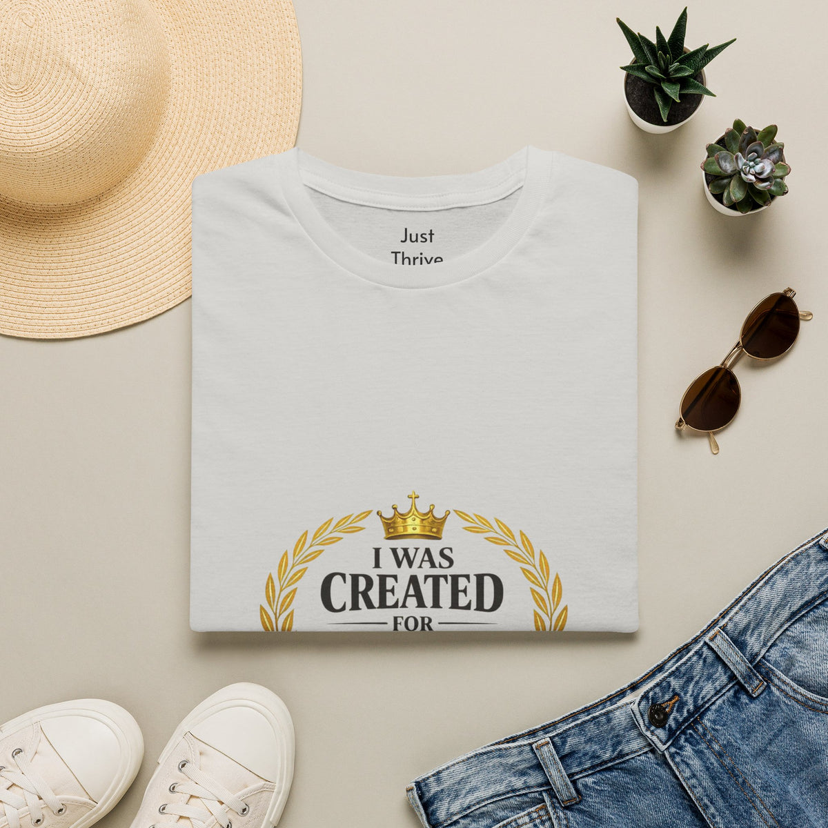 I Was Created For Your Glory T-Shirt — Inspirational Christian Faith Tee