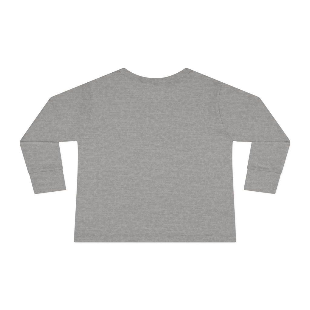 Toddler Long Sleeve Tee – "Seek God First" Christian Bible Verse Shirt (Matthew 6:33)
