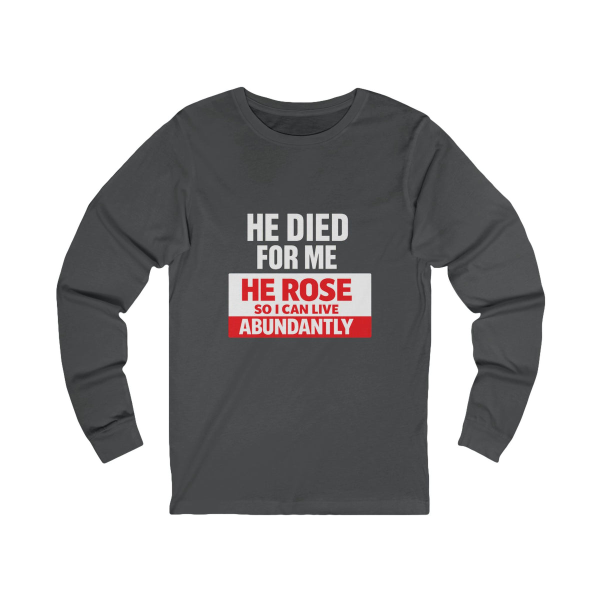 Unisex Jersey Long Sleeve Tee