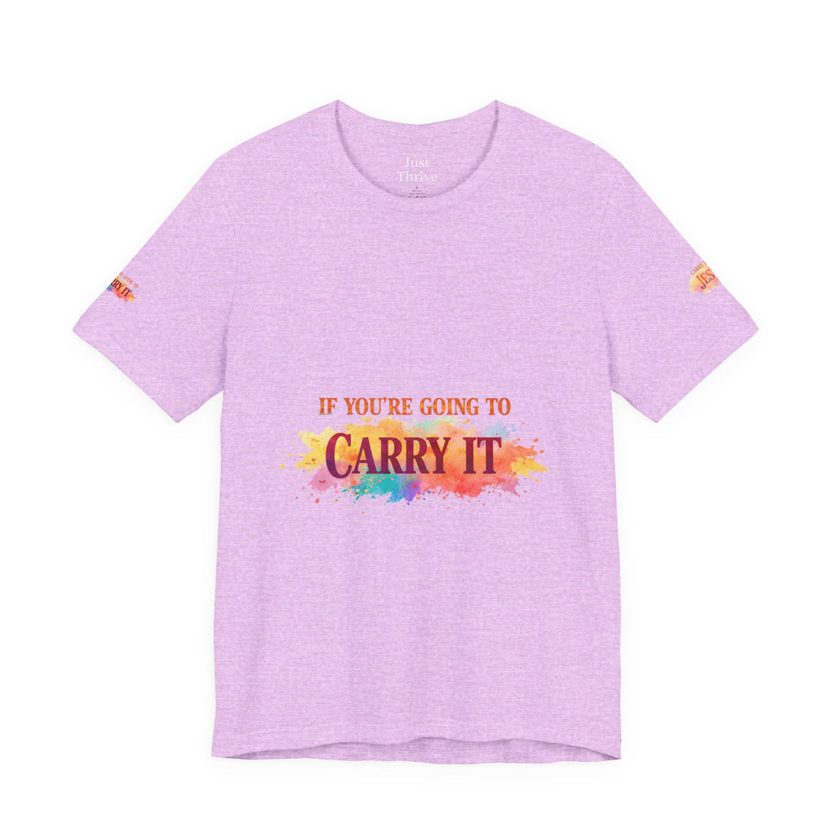 Carry It to Jesus Tee — Christian Faith Inspirational T‑Shirt