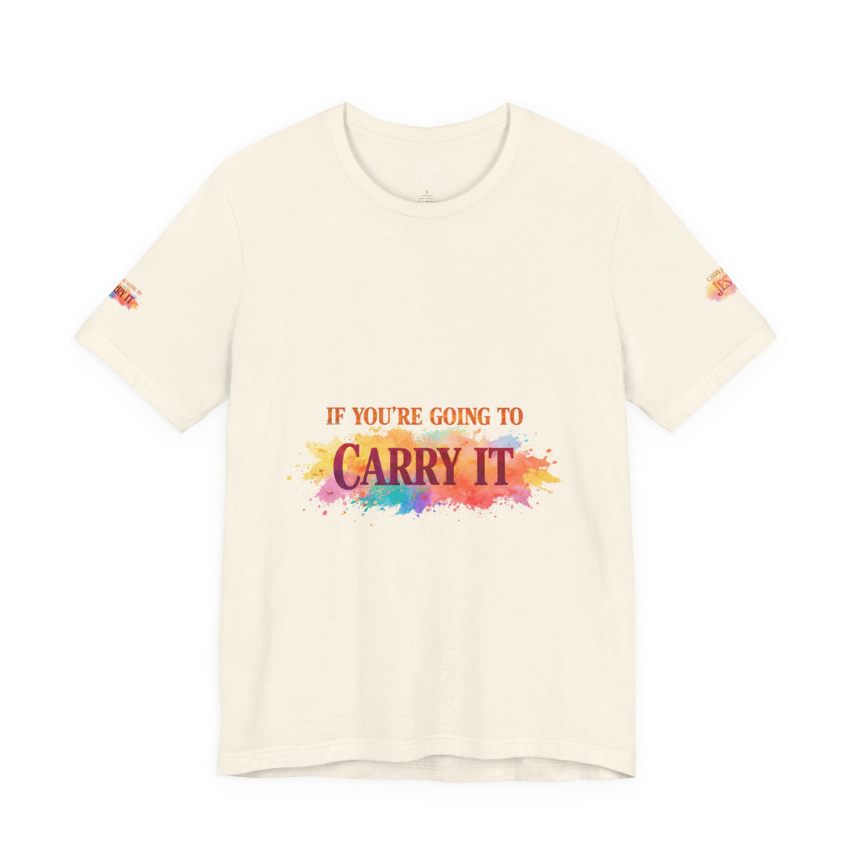 Carry It to Jesus Tee — Christian Faith Inspirational T‑Shirt