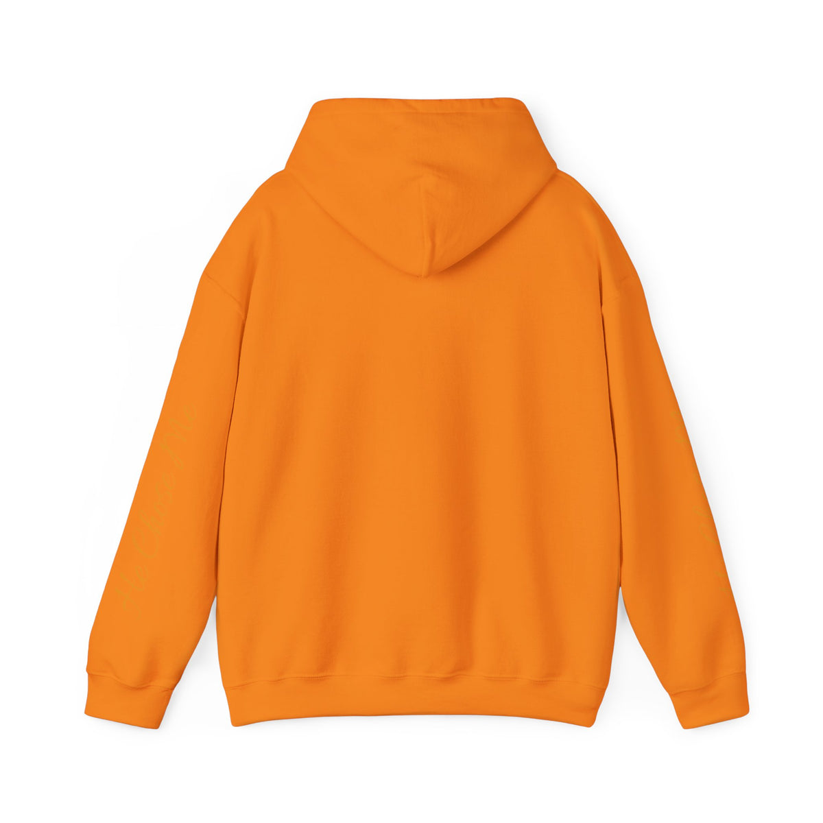 Christian Hoodie — "God chose right when He chose me" Script Design