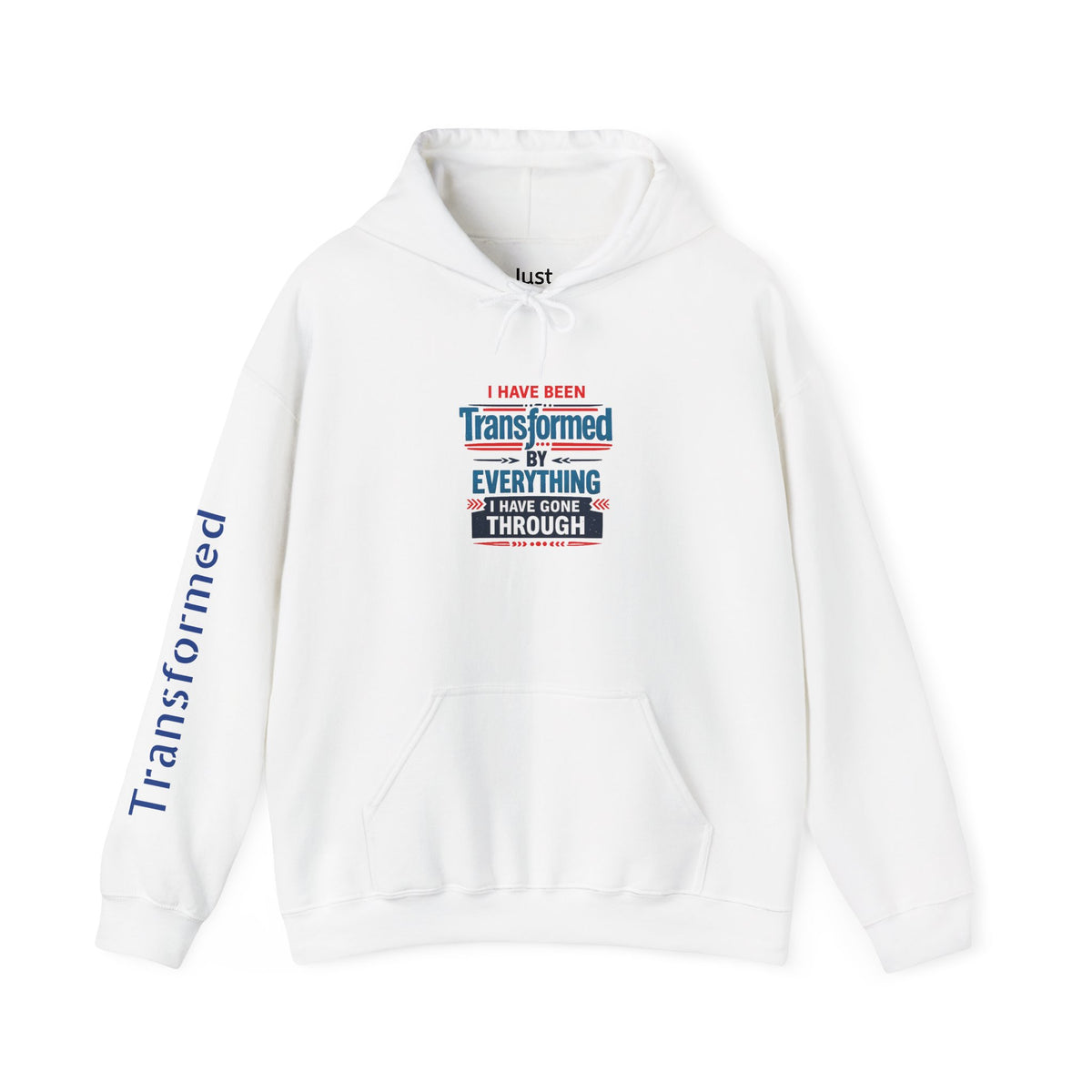 Transformed By God Hoodie — Christian Faith Inspirational Pullover
