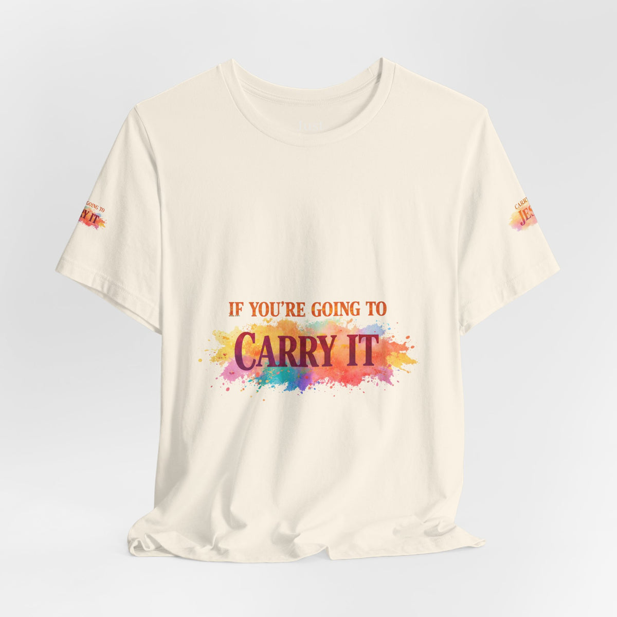 Carry It to Jesus Tee — Christian Faith Inspirational T‑Shirt