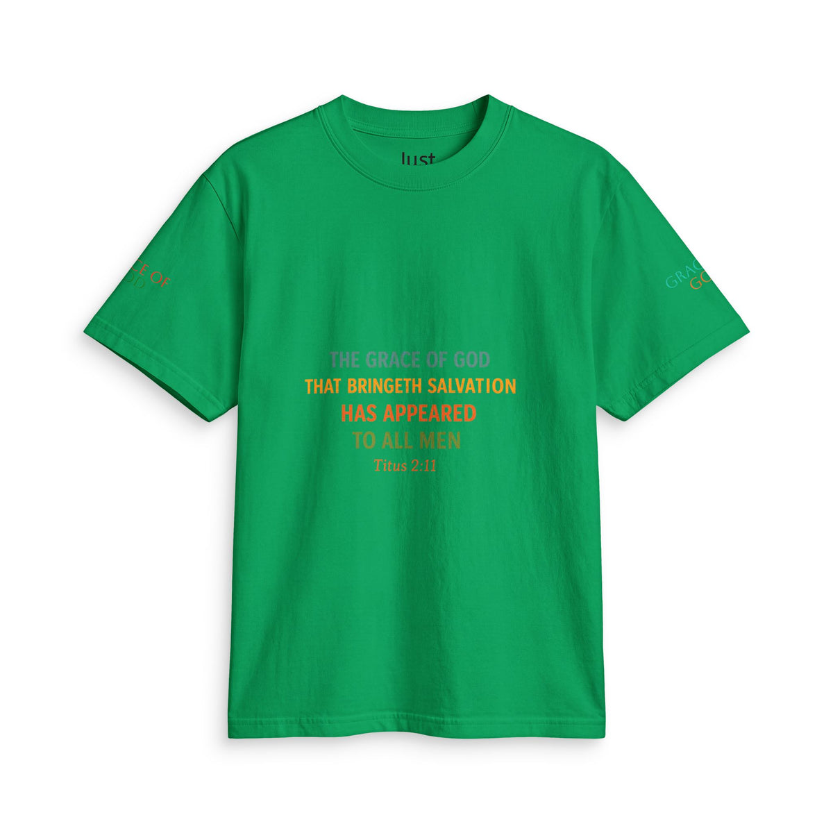 Christian Verse T-Shirt — Titus 2:11 Inspiring Faith Tee