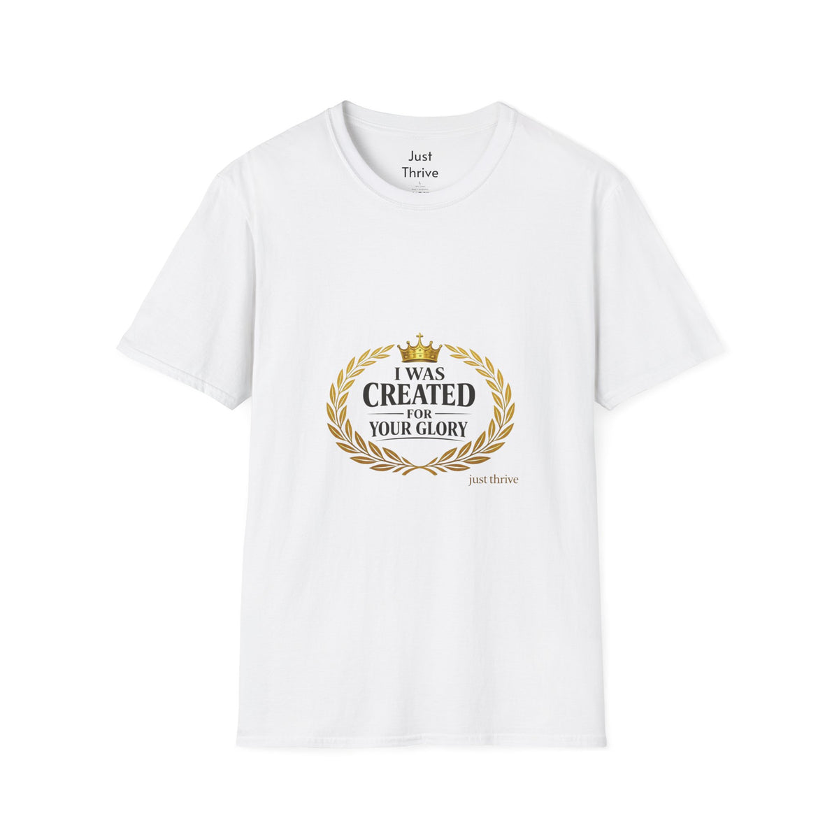 I Was Created For Your Glory T-Shirt — Inspirational Christian Faith Tee
